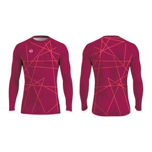 Ropa Protectora Premium, Camiseta de Manga Larga con Costuras Planas, Secado Rápido, Algodón y Poliéster, Unisex para Adultos, Color Personalizado - Product Image 1