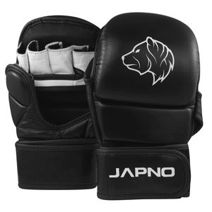 Gants de boxe personnalisés Gants d'entraînement de kick-boxe Gants de boxe de sport d'entraînement à bas prix en cuir de haute qualité noir-rouge - Product Image 6