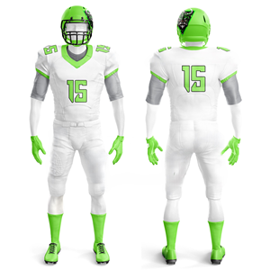 ชุดเสื้อฟุตบอลอเมริกันแบบทนทานเสื้อทีมพิมพ์ลายไซส์ใหญ่ระบายอากาศได้ดี - Product Image 4