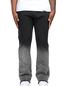 Survêtement personnalisé délavé à l'acide Combinaison de jogging en coton à broderie Ensemble de survêtements évasés survêtements délavés pour hommes - Product Image 2