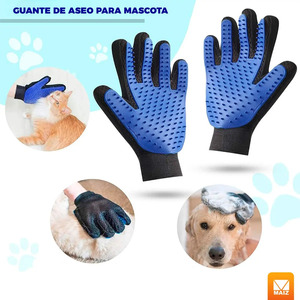 2pcs <b>Pet</b> Hair Remover Glove <b>Brush</b> for Dog and Cat Massage - Assorted Colors - Product Image 6