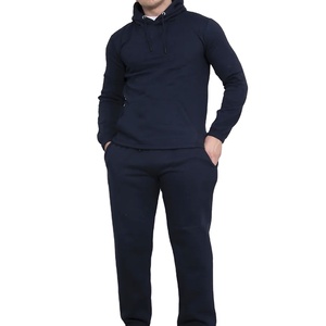 ชุดวอร์มผู้ชายผ้าฝ้าย 100% หนานุ่ม สำหรับฤดูใบไม้ร่วง ปี 2026  รับสกรีนโลโก้ กระเป๋าลึกแบบมีซิป  แบบสวมหัว - Product Image 1