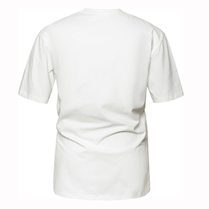 เสื้อยืดคอกลมแขนสั้นสีขาวใส่ได้ทั้งชายและหญิงทรงสลิมฟิตสำหรับฤดูใบไม้ผลิและฤดูร้อน - Product Image 4