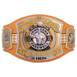 Ceinture de champion personnalisée John Cena Farewell Spinner Champion Ship Belt 2025 - Product Image 1