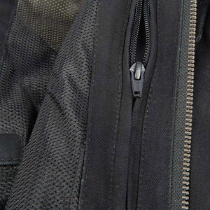 Chaqueta de Motocicleta para Hombre, 3/4, de Cordura Textil, Impermeable, con Protección, Homologada por la CE, con Protección en los Hombros - Product Image 3
