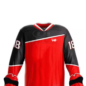 Uniforme de Hockey sobre Hielo Transpirable de Poliéster de Alta Calidad con Logotipo Personalizado para Hombre Adulto - Nuevo y en Oferta - Product Image 3