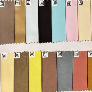 Tissu satiné en coton de Manchester de haute qualité, fourni directement par l'usine, largeur 58, tissé uni, pour chemises - Product Image 1