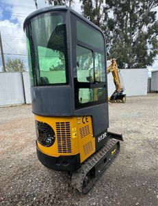 Livraison gratuite AGT H13R EPA CE moteur 1.2 tonnes 13.5HP mini pelle Eaton noyau de cylindre hydraulique moteur pompe boîte de vitesses PLC - Product Image 5