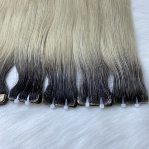 100% extensiones de cabello humano virgen vietnamita sin enredos sin derramamiento todos los colores tinte adecuado 100g cada paquete extensiones de cabello con cinta - Product Image 2