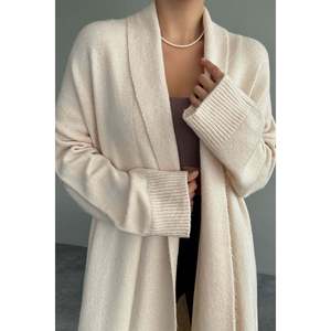 Vanilla Open Front <b>Shawl</b> <b>Collar</b> <b>Cardigan</b> - Product Image 2