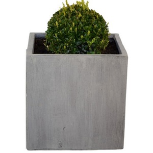 Vaso per Fiori MAINAU da Interno Effetto Cemento 50cm, Resistente ai Raggi UV, in Plastica Ecologica, Disponibile nelle Misure da 10 e 15 Galloni - Product Image 2