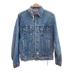 2025 nouveauté veste en jean personnalisée pour hommes 100% coton meilleure qualité nouveau Design pour l'hiver avant Logo Vintage - Product Image 3