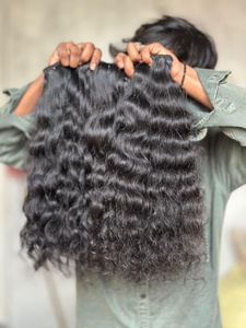 มัดผมลอนแบบดิบๆของอินเดียผมแท้100% ธรรมชาติไม่ผ่านกระบวนการ - Product Image 3