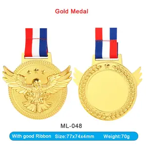 Medalla de caballo 3D personalizada oro antiguo cobre plata cordón medalla flujo caballo deporte milagroso premio en blanco medalla personalizada con logotipo