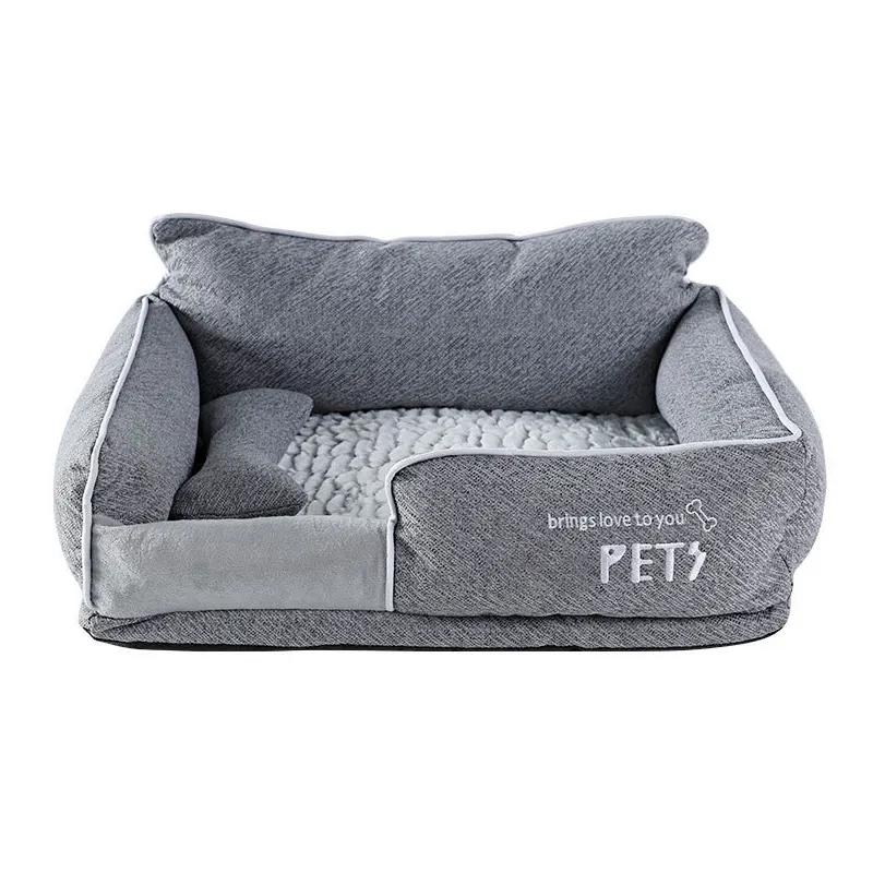 Cama pequena para cães pequenos, Camas de gato para gatos interiores, Cama para cachorro e gatinho, Extra macia e lavável na máquina