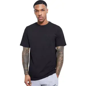 Premium Quality Men 100% Cotton Black Color Basic Regular Fit T Shirt For Sale Men Customized T Shirts Men Basic Tees