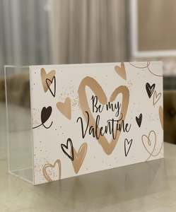 Elegante caja de regalo de acrílico transparente con tapa de Incrustaciones de nácar hecha a mano diseñada para regalos corporativos personalizados de boda Eid - Product Image 3
