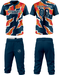 Service OEM Meilleur uniforme de softball en gros Conception d'uniforme de softball Personnalisez votre propre uniforme de softball - Product Image 1