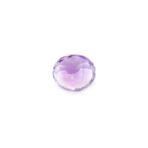 Ametyste facettée de 4,68 carats, saphir synthétique de haute qualité certifié GIA, créé en laboratoire, personnalisable (8 mm, 10 mm, 6 mm) - Product Image 2
