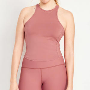 Camisetas de Tirantes Deportivas de Algodón Transpirable para Mujer, para Entrenamiento, Running, Yoga, Fitness - Product Image 1