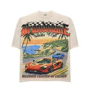 กางเกงบ็อกซี่วาฟเฟิลสำหรับผู้ชายพิมพ์ลาย DTG วาฟเฟิลแห้งเร็วผ้าฝ้าย100% - Product Image 2