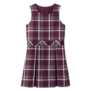 Gilet personnalisé de haute qualité avec logo, jupe plissée taille haute, uniforme scolaire, étudiants unisexes, jupe unie pour la remise des diplômes, enfants primaires - Product Image 1