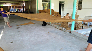 FAST SELLING Coir Shade Sail Coconut Fiber Mesh for Sunlight Filtering and Ventilation Support with Durable Woven Structure - Product Image 4