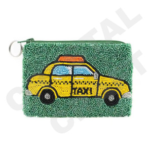 Monedero con cuentas de semillas personalizado con diseño multicolor, hermoso monedero con características de accesorios de moda - Product Image 6