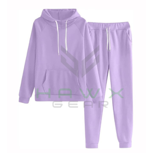 Ropa personalizada del fabricante de peso pesado Casual Jogging Suit Sudadera con capucha Puff Impreso Logo Pantalones de chándal Jóvenes Adultos Chándal Conjunto - Product Image 1