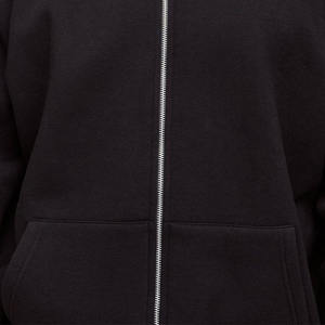 Sweat à capuche original pour hommes avec fermeture de pull-over Printemps Saison Col à capuche Traitement enduit - Product Image 3