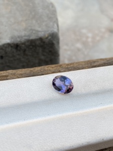 Piedra de corte ovalado de tanzanita Bio Color natural no calentada con excelente calidad de color Zoisita natural Lupa limpia de 1,40 quilates - Product Image 4