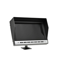 Moniteur numérique TFT 10 "4 entrées de caméra et 4 câbles de déclenchement Connecteur de verrouillage 4P pour véhicules utilitaires