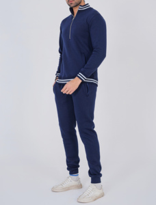 Conjuntos Deportivos Casuales de Otoño de Último Diseño, Conjuntos Deportivos de Secado Rápido Hechos de Felpa con Impresión Personalizada, Servicio OEM - Product Image 4