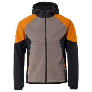 Chaquetas Softshell Deportivas Impermeables para Invierno, Diseño Sólido, con Logotipo Frontal, Forro Polar con Capucha, Servicio OEM - Product Image 5