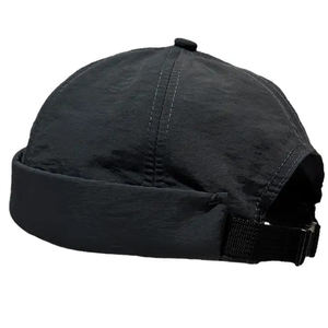 Gorra de Béisbol Unisex Retro Deportiva de Moda, Color Sólido, Logotipo Bordado a Mano en el Panel Izquierdo, Protección Solar para Exteriores, Gorra Versátil Tipo Pico de Pato - Product Image 1