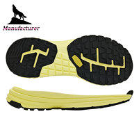 Vente en gros de semelles de chaussures de sport MD de l'usine Jinjiang semelles de chaussures de sport en caoutchouc pour hommes semelles de chaussures de sport en caoutchouc