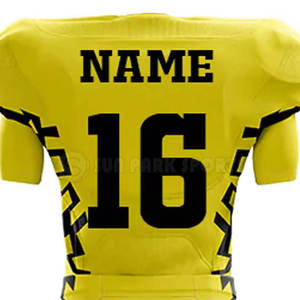 Ensemble d'uniformes de football américain personnalisables Meilleure vente manches courtes respirantes au design unique - Product Image 5