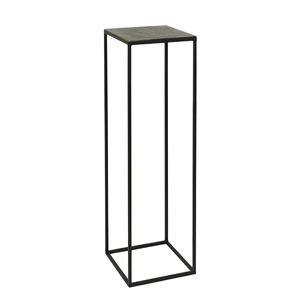 Stylish Design Aluminium and Iron <b>Side</b> Pillar Set of 2 Pcs Nordic Style With Gold Finishing for Living Room & Bedroom Furniture - Product Image 2