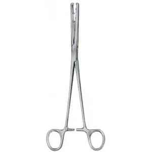 Pinces à épiler en coton Collin en acier inoxydable de haute qualité, droites, 25 cm / 10 pouces, instruments chirurgicaux manuels certifiés CE - Product Image 2