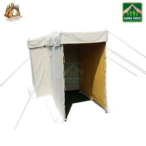 Tente d'intimité en toile imperméable à l'eau avec cadre en aluminium, conception instantanée pour camping, douche et dressing. - Product Image 2