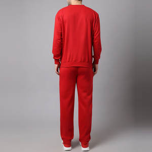 Ensemble de survêtements 2 pièces pour hommes, vêtements décontractés de couleur unie à la mode, survêtement imprimé écologique, taux de gros, nouvel hiver - Product Image 4
