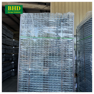 Plataforma de malla de alambre de acero más vendida, estantería de palés en forma de lágrima, BHD, protegido contra la corrosión, fabricado en Vietnam para inventario de almacén - Product Image 1