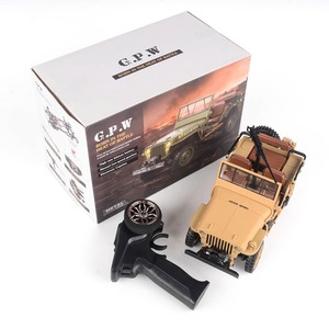 Véhicule utilitaire à l'échelle 1/14 4WD HG4-58, transmission à 2 vitesses, châssis en métal, haute fidélité professionnelle, Heritage 4x4 Crawler RTR - Product Image 4