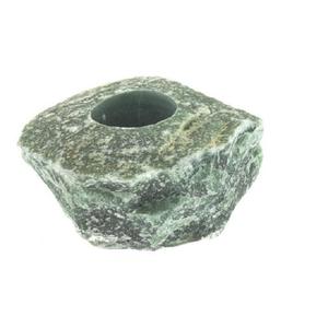 Natural Stone <b>Candle</b> Holder <b>Green</b> Aventurine Natural Crystal <b>Candle</b> Holder Gemstone Crystal Reiki Healing Wholesaler Supply - Product Image 3