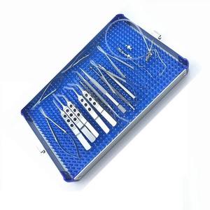 Juego de Instrumentos para Cirugía de Cataratas, Herramientas Microquirúrgicas Oftálmicas con Bandeja de Esterilización para Operaciones Oculares - Product Image 4