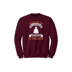 Sudadera de mezcla de algodón Temas de Buda Imprimir 12 opciones de color Estilo casual 260-280 GSM Diseño personalizable Colocación ODM - Product Image 5