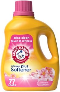 ARM & HAMMER Plus a Touch of Softener <b>Liquid</b> Laundry Detergent, Orchard Bloom Scent, 77 Loads, 100.5 fl oz - Product Image 3