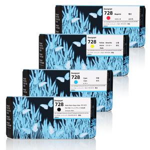 <span class=keywords><strong>Cartuccia</strong></span> d'inchiostro OCBESTJET 300ml, 4 pezzi, 728, <span class=keywords><strong>compatibile</strong></span> con stampanti <span class=keywords><strong>HP</strong></span> DesignJet T730 T830 - Product Image 3