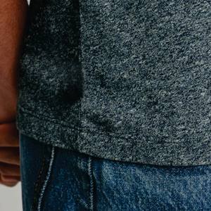 OEM T-shirt personnalisé poids lourd pour hommes en coton vierge de haute qualité surdimensionné pour l'impression - Product Image 5