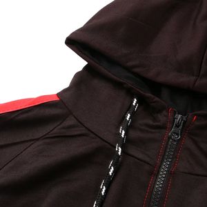 Survêtement d'entraînement pour homme de qualité supérieure, imprimé uni, 100 % coton, respirant, polaire, manches longues, pour l'hiver - Product Image 2